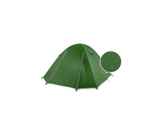 Палатка Naturehike P-Series NH18Z044-P 210T 65D Dark Green (6927595762646)