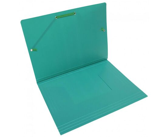 Папка на резинках H-Tone А4, зеленая (FOLD-HT-JJ40941-G), изображение 2 Папка на резинках H-Tone А4, зеленая (FOLD-HT-JJ40941-G), изображение 2