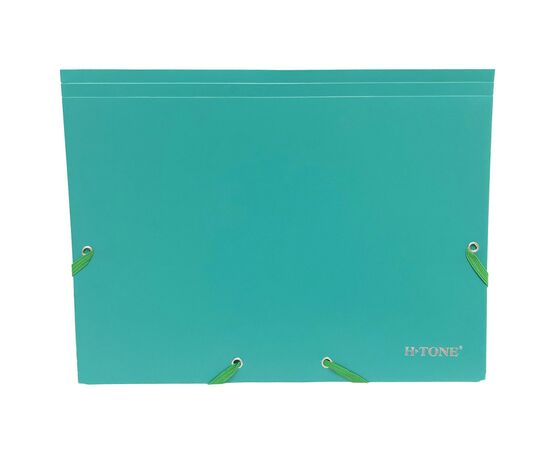 Папка на резинках H-Tone А4, зеленая (FOLD-HT-JJ40941-G)