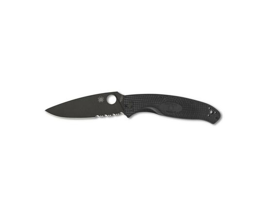Нож Spyderco Resilience FRN Black Blade Serrated (C142PSBBK)