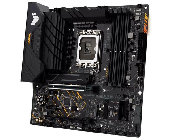 Материнская плата ASUS TUF GAMING B660M-PLUS D4, изображение 4 Материнская плата ASUS TUF GAMING B660M-PLUS D4, изображение 4
