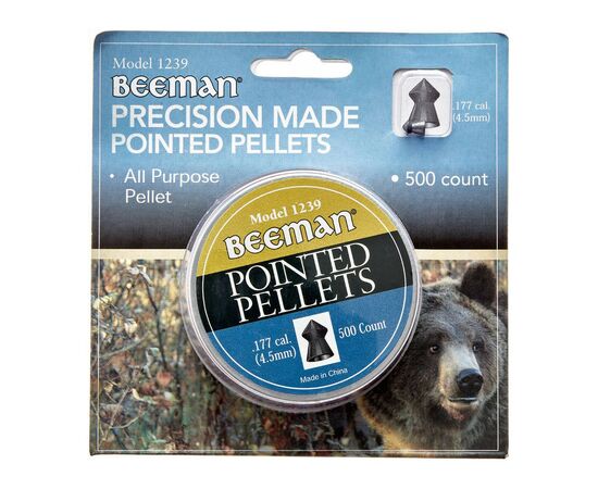Пульки Beeman Pointed 4,5 мм 500 шт/уп (1239)