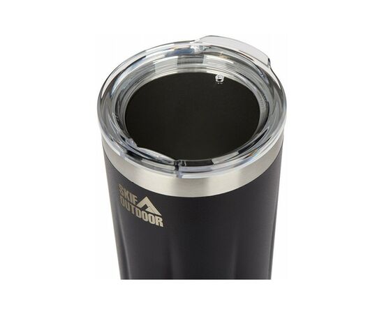 Термокружка Skif Outdoor Drop 420 мл Black (HE-420-11B), изображение 2 Термокружка Skif Outdoor Drop 420 мл Black (HE-420-11B), изображение 2