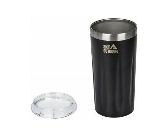 Термокружка Skif Outdoor Drop 420 мл Black (HE-420-11B), изображение 3 Термокружка Skif Outdoor Drop 420 мл Black (HE-420-11B), изображение 3