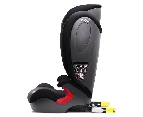 Автокресло Avova Star Fix i-Size 15-36 кг Grey Black (4260621461154), изображение 5 Автокресло Avova Star Fix i-Size 15-36 кг Grey Black (4260621461154), изображение 5