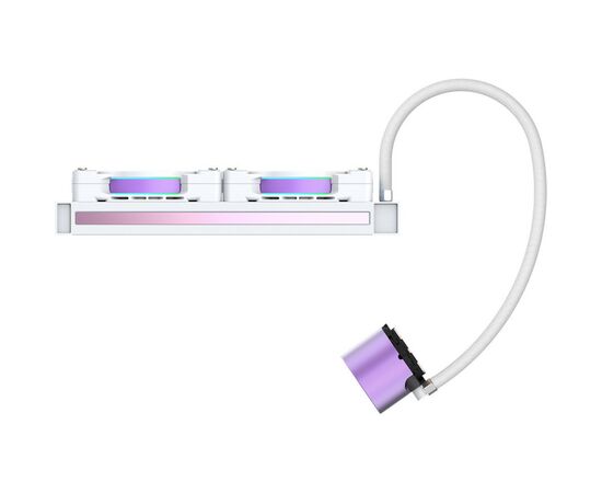 Система водяного охолодження ID-Cooling Pinkflow 240 Diamond Purple, зображення 3 Система водяного охолодження ID-Cooling Pinkflow 240 Diamond Purple, зображення 3