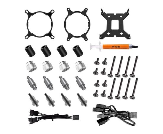 Система водяного охолодження ID-Cooling Pinkflow 240 Diamond, зображення 8 Система водяного охолодження ID-Cooling Pinkflow 240 Diamond, зображення 8