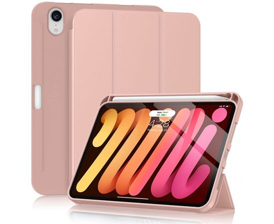 Чехол для планшета BeCover Direct Charge Pen Apple iPad mini 6 2021 Pink (706789), изображение 2 Чехол для планшета BeCover Direct Charge Pen Apple iPad mini 6 2021 Pink (706789), изображение 2