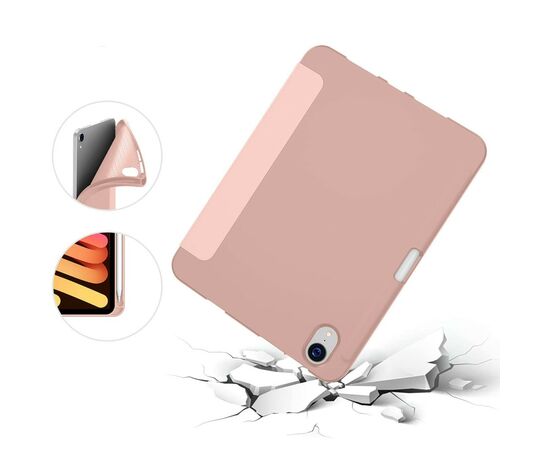 Чехол для планшета BeCover Direct Charge Pen Apple iPad mini 6 2021 Pink (706789), изображение 4 Чехол для планшета BeCover Direct Charge Pen Apple iPad mini 6 2021 Pink (706789), изображение 4