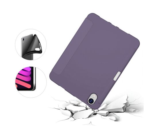 Чехол для планшета BeCover Direct Charge Pen Apple iPad mini 6 2021 Purple (706790), изображение 3 Чехол для планшета BeCover Direct Charge Pen Apple iPad mini 6 2021 Purple (706790), изображение 3