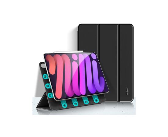 Чехол для планшета BeCover Magnetic Apple iPad mini 6 2021 Black (706836), изображение 3 Чехол для планшета BeCover Magnetic Apple iPad mini 6 2021 Black (706836), изображение 3