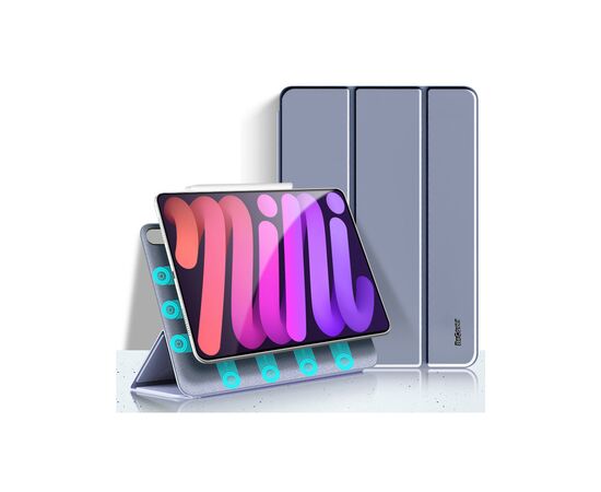 Чехол для планшета BeCover Magnetic Apple iPad mini 6 2021 Purple (706841), изображение 3 Чехол для планшета BeCover Magnetic Apple iPad mini 6 2021 Purple (706841), изображение 3