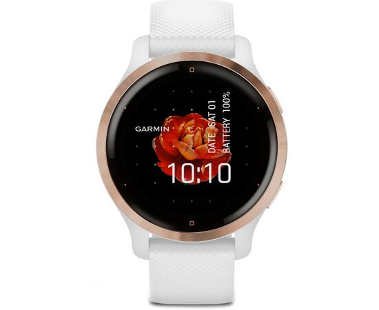 Смарт-часы Garmin Venu 2S, Rose Gold + White, GPS (010-02429-13), изображение 2 Смарт-часы Garmin Venu 2S, Rose Gold + White, GPS (010-02429-13), изображение 2