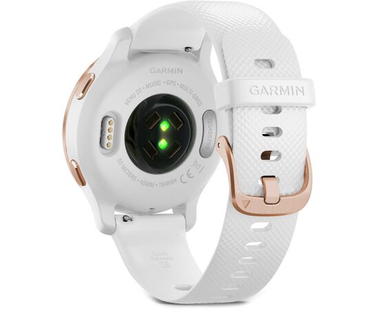 Смарт-часы Garmin Venu 2S, Rose Gold + White, GPS (010-02429-13), изображение 4 Смарт-часы Garmin Venu 2S, Rose Gold + White, GPS (010-02429-13), изображение 4