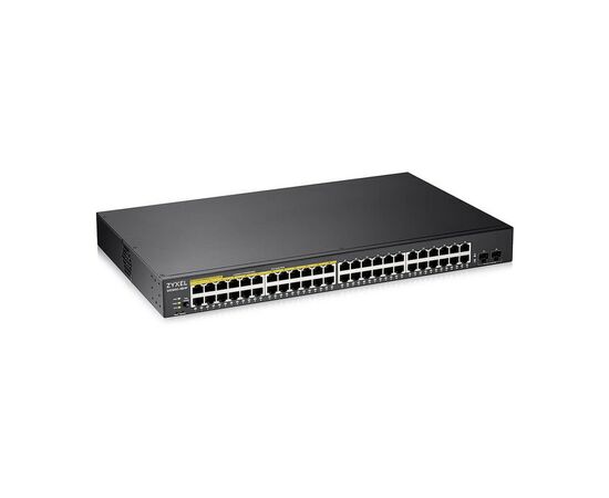 Коммутатор сетевой ZyXel GS1900-48HP (GS1900-48HPV2-EU0101F), изображение 3 Коммутатор сетевой ZyXel GS1900-48HP (GS1900-48HPV2-EU0101F), изображение 3