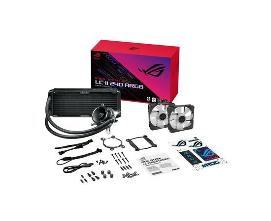 Система водного охлаждения ASUS ROG-STRIX-LC-II-240 ARGB, изображение 5 Система водного охлаждения ASUS ROG-STRIX-LC-II-240 ARGB, изображение 5