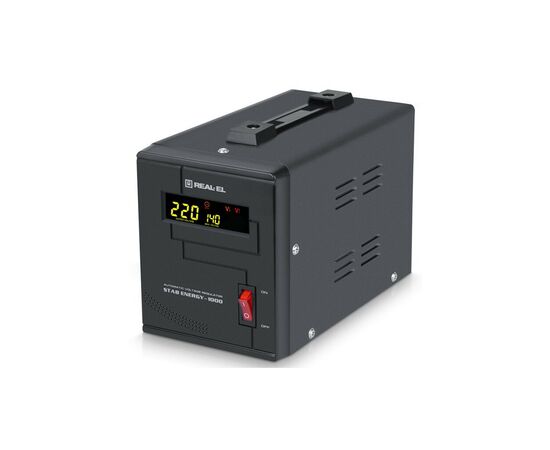 Стабилизатор REAL-EL STAB ENERGY-1000 (EL122400012), изображение 3 Стабилизатор REAL-EL STAB ENERGY-1000 (EL122400012), изображение 3
