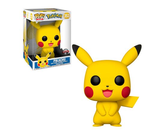 Фигурка для геймеров Funko Pop серии Покемон - ПИКАЧУ 25 см (31542), изображение 3 Фигурка для геймеров Funko Pop серии Покемон - ПИКАЧУ 25 см (31542), изображение 3