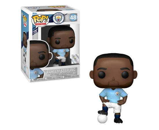 Фигурка для геймеров Funko Pop серии Манчестер Сити - Рахим Стерлинг (57864), изображение 2 Фигурка для геймеров Funko Pop серии Манчестер Сити - Рахим Стерлинг (57864), изображение 2