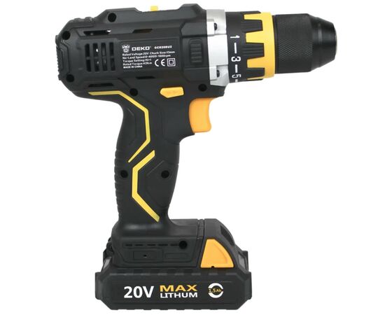 Шуруповерт Deko GCD20DU2A-S2, изображение 3 Шуруповерт Deko GCD20DU2A-S2, изображение 3