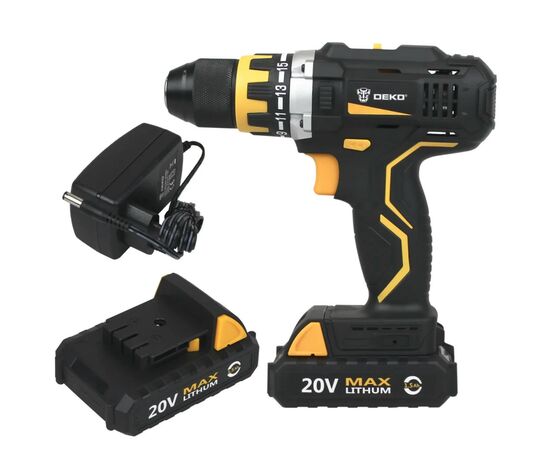 Шуруповерт Deko GCD20DU2A-S2, изображение 5 Шуруповерт Deko GCD20DU2A-S2, изображение 5