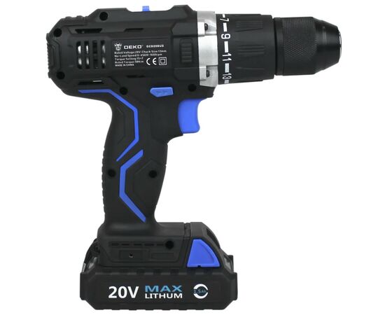 Шуруповерт Deko GCD20DU3A, изображение 3 Шуруповерт Deko GCD20DU3A, изображение 3
