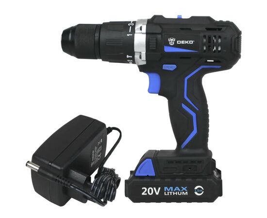 Шуруповерт Deko GCD20DU3A, изображение 5 Шуруповерт Deko GCD20DU3A, изображение 5