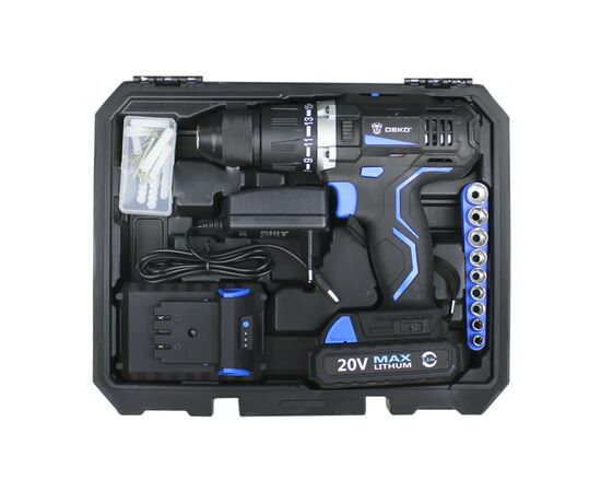 Шуруповерт Deko GCD20DU3-S3, изображение 7 Шуруповерт Deko GCD20DU3-S3, изображение 7
