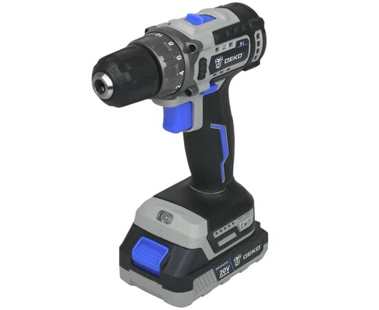 Шуруповерт Deko DKBL20DU3-B-S3