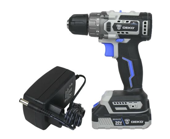 Шуруповерт Deko DKBL20DU3-H-S1, изображение 5