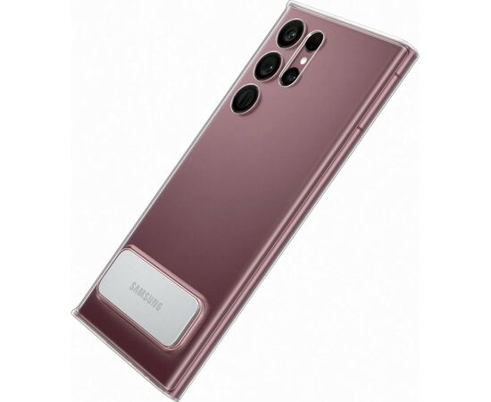 Чехол для моб. телефона Samsung Clear Standing Cover Galaxy S22 Ultra Transparency (EF-JS908CTEGRU), изображение 4