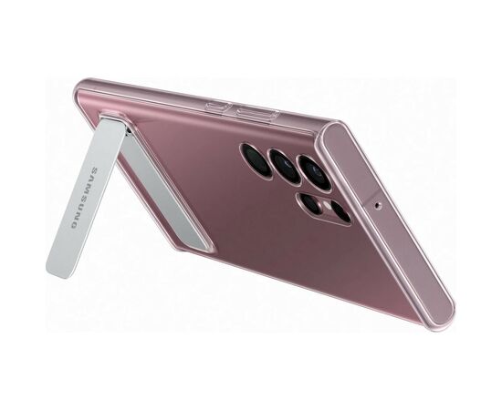 Чехол для моб. телефона Samsung Clear Standing Cover Galaxy S22 Ultra Transparency (EF-JS908CTEGRU), изображение 7