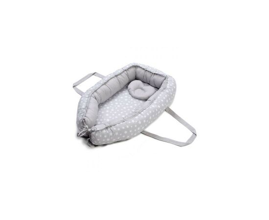 Кокон для новонароджених Верес Smiling Animals white-grey (450.14)