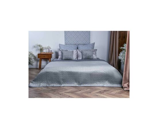 Покрывало Руно двухстороннее VeLour Серое 220 х 240 см (330.55_Grey), изображение 6 Покрывало Руно двухстороннее VeLour Серое 220 х 240 см (330.55_Grey), изображение 6