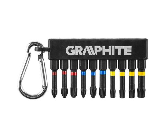 Набор бит Graphite ударных 10 шт. (56H562)
