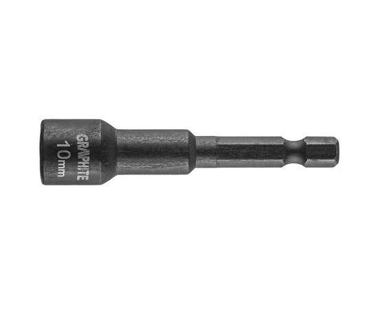 Головка торцева Graphite ударна з магнітом, 10 мм, сталь S2 (56H552)