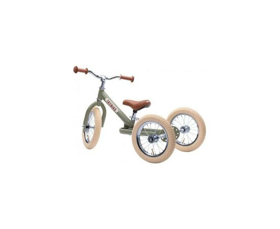 Беговел Trybike трехколесный балансирующий оливковый (TBS-2-GRN-VIN+TBS-100-TKV), изображение 2 Беговел Trybike трехколесный балансирующий оливковый (TBS-2-GRN-VIN+TBS-100-TKV), изображение 2