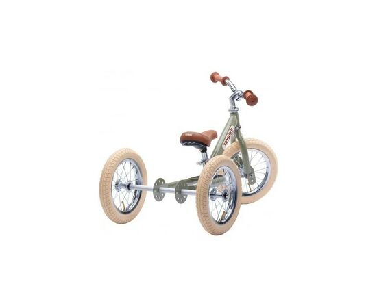 Беговел Trybike трехколесный балансирующий оливковый (TBS-2-GRN-VIN+TBS-100-TKV), изображение 4 Беговел Trybike трехколесный балансирующий оливковый (TBS-2-GRN-VIN+TBS-100-TKV), изображение 4