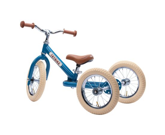 Беговел Trybike трехколесный балансирующий синий (TBS-2-BLU-VIN+TBS-100-TKV), изображение 2 Беговел Trybike трехколесный балансирующий синий (TBS-2-BLU-VIN+TBS-100-TKV), изображение 2
