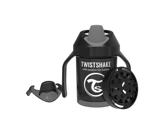 Поильник-непроливайка Twistshake Мини 230 мл 78057 черная (69885), изображение 3