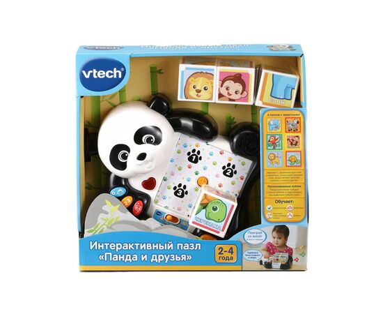 Интерактивная игрушка VTech пазл - Панда и друзья (80-193426), изображение 6 Интерактивная игрушка VTech пазл - Панда и друзья (80-193426), изображение 6