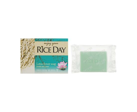 Тверде мило Lion Rice Day з екстрактом лотоса 100 г (8806325609032)