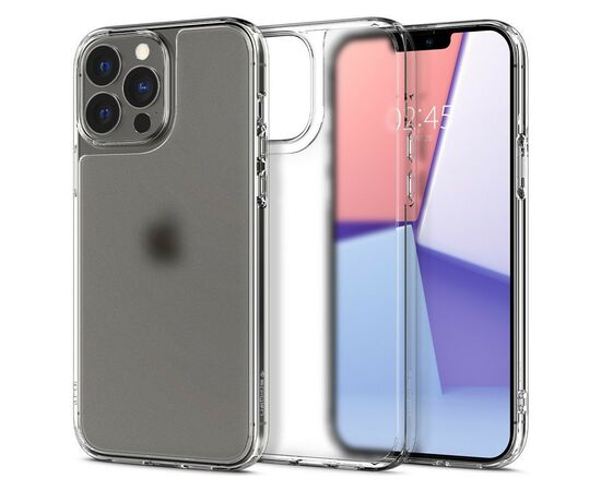 Чехол для моб. телефона Spigen Apple Iphone 13 Pro Max Quartz Hybrid, Matte Clear (ACS03215), изображение 7 Чехол для моб. телефона Spigen Apple Iphone 13 Pro Max Quartz Hybrid, Matte Clear (ACS03215), изображение 7