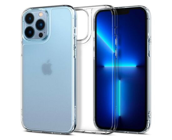 Чехол для моб. телефона Spigen Apple Iphone 13 Pro Max Quartz Hybrid, Matte Clear (ACS03215), изображение 8 Чехол для моб. телефона Spigen Apple Iphone 13 Pro Max Quartz Hybrid, Matte Clear (ACS03215), изображение 8
