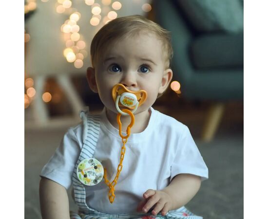 Клипса для пустышек Baboo Safari 0+ мес (90421), изображение 6 Клипса для пустышек Baboo Safari 0+ мес (90421), изображение 6