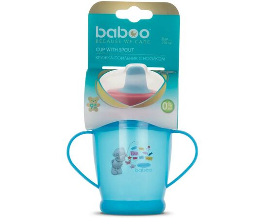 Поильник-непроливайка Baboo Me To You 250 мл - синяя (90437), изображение 5 Поильник-непроливайка Baboo Me To You 250 мл - синяя (90437), изображение 5