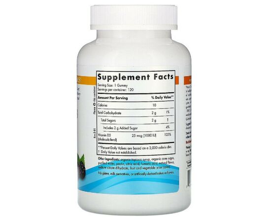 Вітамін Nordic Naturals Вітамін D3, 1000 МО, Смак Ягід, Vitamin D3, 120 жувальних ве (NOR-31141), зображення 2 Вітамін Nordic Naturals Вітамін D3, 1000 МО, Смак Ягід, Vitamin D3, 120 жувальних ве (NOR-31141), зображення 2