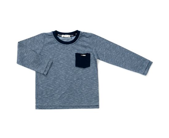 Кофта Breeze з кишенькою (15896-128B-blue)
