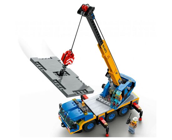 Конструктор LEGO City Передвижной кран 340 деталей (60324), изображение 5 Конструктор LEGO City Передвижной кран 340 деталей (60324), изображение 5