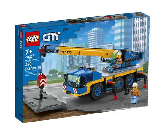 Конструктор LEGO City Передвижной кран 340 деталей (60324)